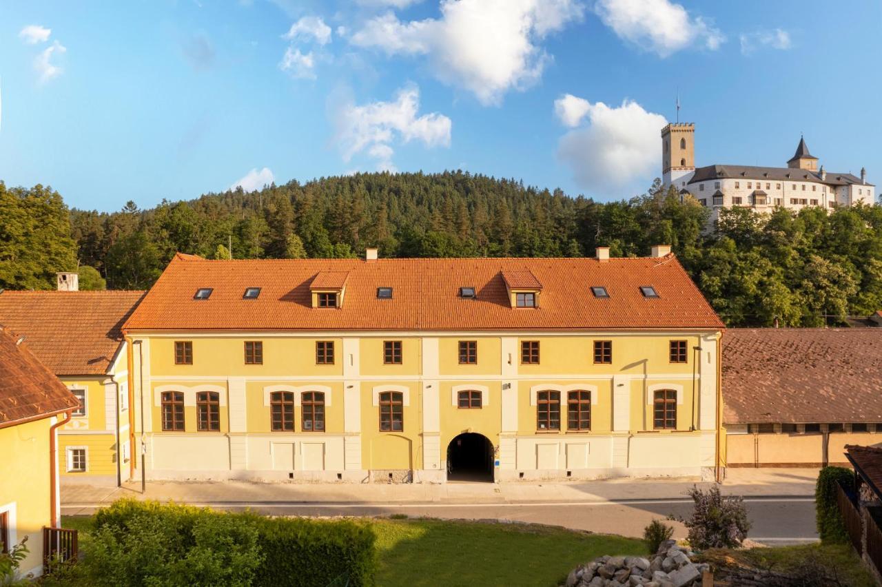 Pivovar Rozmberk Rožmberk nad Vltavou Buitenkant foto